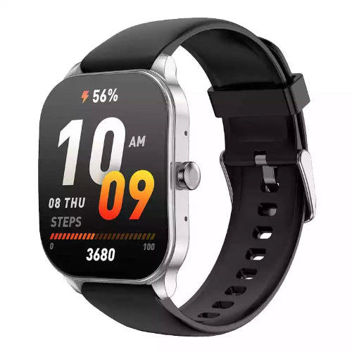 Amazfit Pop 3S premium smartwatch with health tracking, sports modes and metallic design