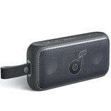 Anker Soundcore Motion 300 portable Bluetooth speaker with Hi-Res audio, deep bass, waterproof design, and long battery life for indoor and outdoor use.