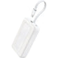 White Anker Zolo A1688 compact 30W portable charger with built-in USB-C cable for iPhone, Android, and USB-C devices.