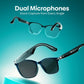 Faster Neo Smart Glasses – Open-Ear Audio, Dual Microphones, Up to 5-Hour Playback