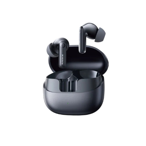 Baseus Bass BP1 Pro in-ear true wireless earbuds in black with charging case, top view