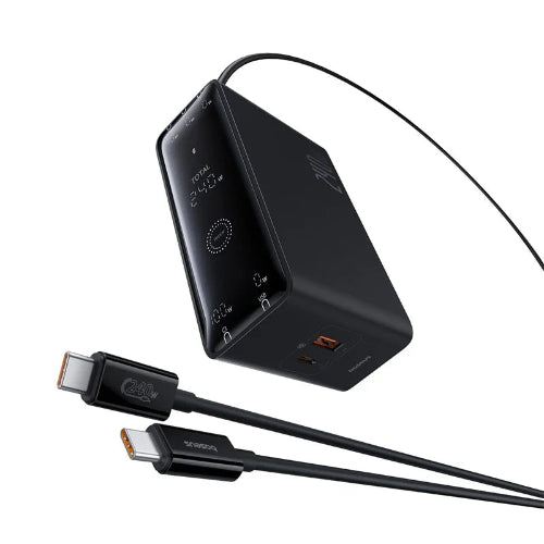 Baseus Digital GaN Intelligent Desktop Fast Charger 240W 3C U DC EU Black