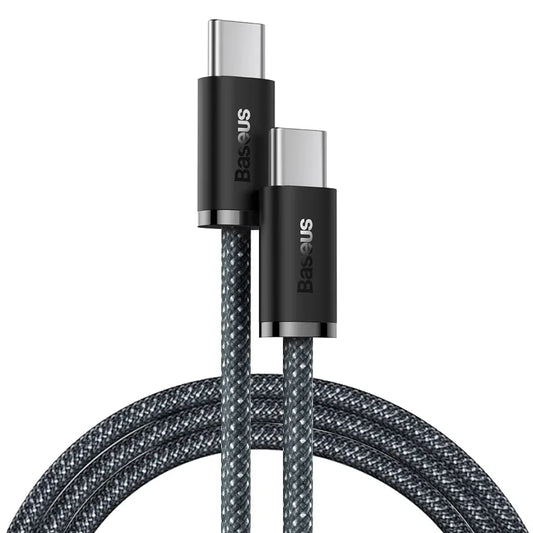 Baseus Dynamic Series 100W Fast Braided Charging Data Cable Type-C to Type-C -1M - dynsol