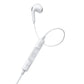 Close-up of Baseus Encok C17 Type-C Wired Earphones highlighting inline remote control and microphone