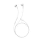 Baseus Encok CZ19 Wired Earphones Moon White with Built in Microphone