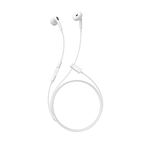 Baseus Encok CZ19 Wired Earphones Moon White with Built in Microphone