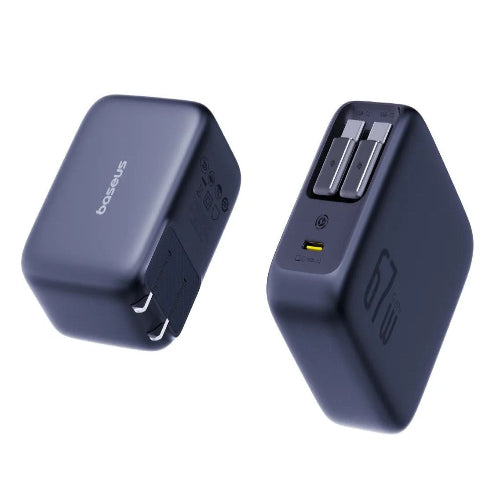 Baseus EnerCore CJ11 45W Fast Charging Adapter with Retractable USB C Cable DynsolPK