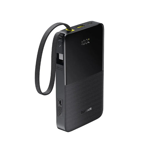 Baseus EnerFill FC51 Bipow2 Pro 10000mAh 22.5W Digital Display Power Bank with Built-in Cable
