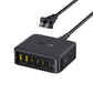 Baseus EnerFill FH21 120W desktop charging station with 6 port fast charging design