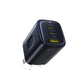 Baseus PicoGo AE11 67W Cosmic Black fast charger with dual USB-C ports, USB-A port, and foldable US plug