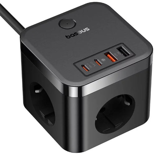 Baseus PowerCombo Cube Powerstrip 3AC+2U+2C 30W
