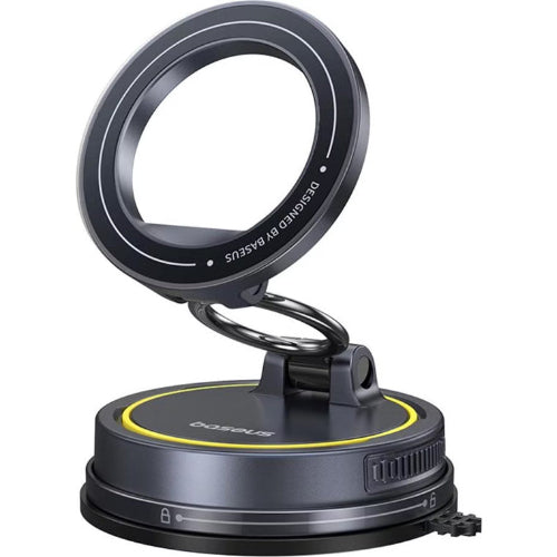 Baseus VC2 Flex Magnetic Car Mount Cosmic Black front design view