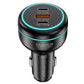 Faster FCS-10 Power Torque Snap Car Charger – 80cm retractable cable & USB-A and Type-C ports
