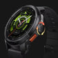 Black Haylou Solar Ultra smartwatch with GPS and Bluetooth calling