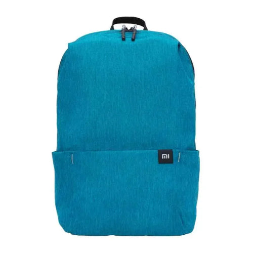  Blue backpack with spacious compartments and 10 units available.