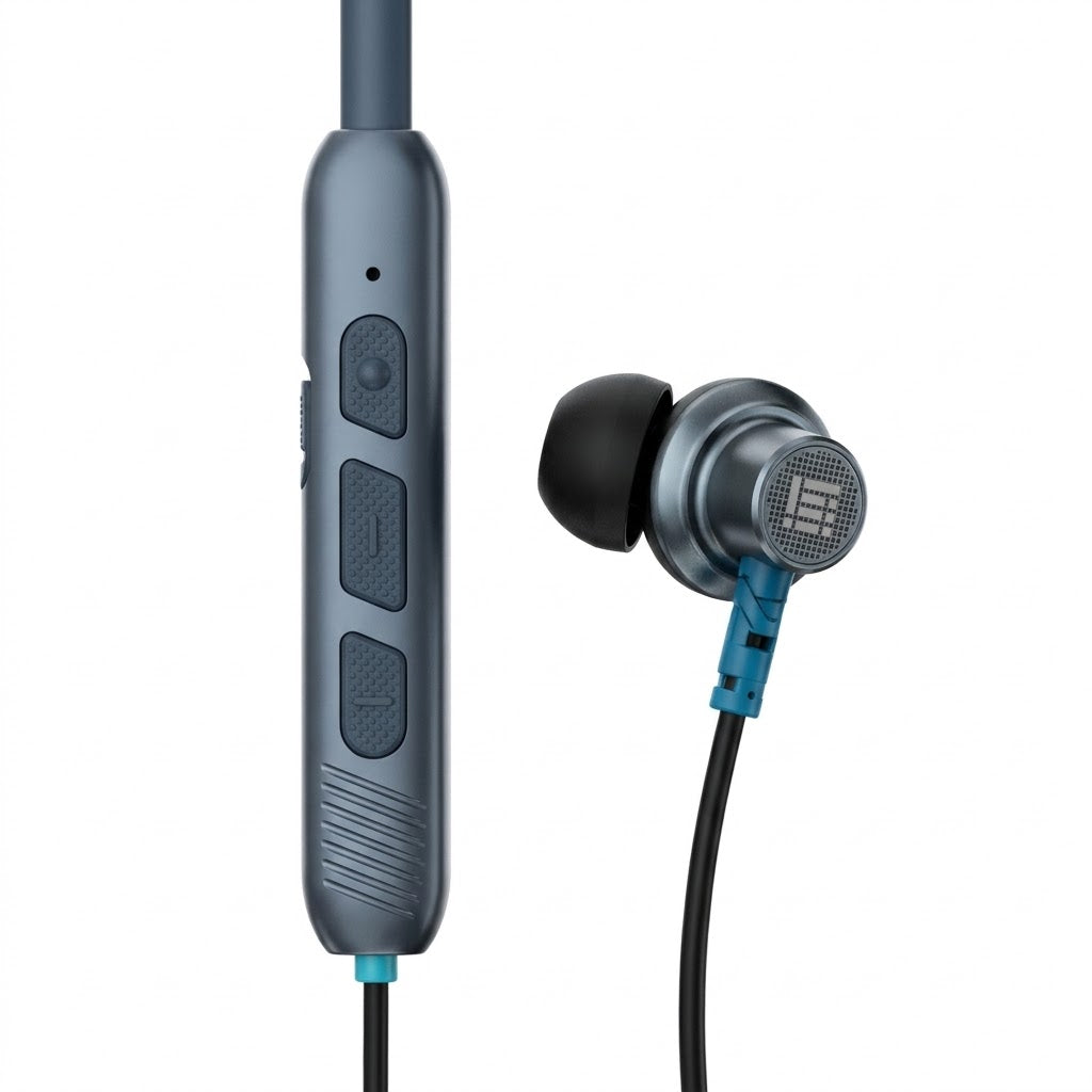 Faster TG330 Neckband – Up to 32-Hour Playback, ENC Calls, 10mm Drivers