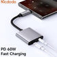 Mcdodo USB-C to C + 3.5mm Adapter (2-in-1 Charge + Audio)
