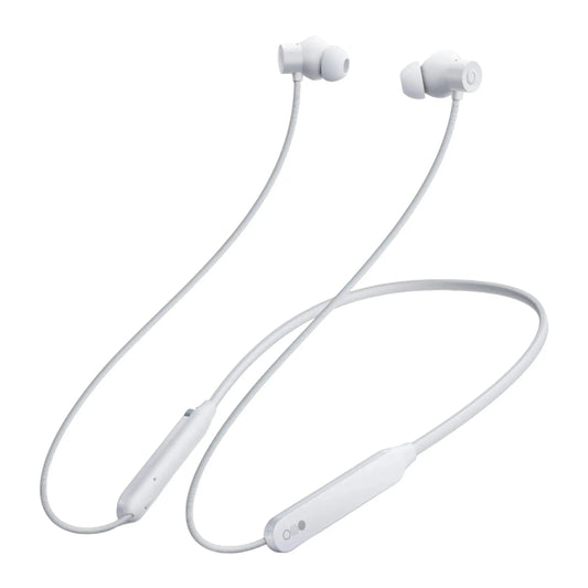  CMF Neckband Pro Wireless Bluetooth Earphones in stylish white color with comfortable neckband fit, Bluetooth 5.3 connectivity, and premium audio clarity.
