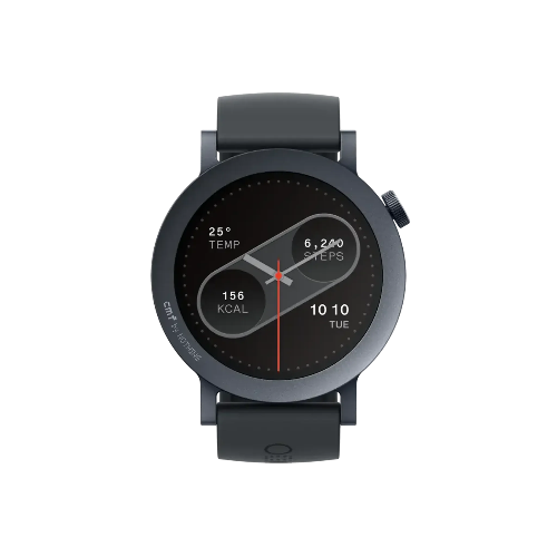  CMF Watch Pro 2 Smartwatch in sleek black color, showcasing minimalist design, heart rate monitoring, and smart notification features.