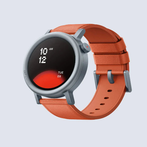  CMF Watch Pro 2 Smartwatch with bold orange strap, featuring AMOLED display, customizable watch face, and fitness tracking modes.