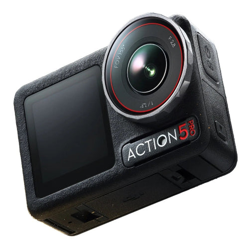DJI Osmo Action 5 Pro action camera front and rear view