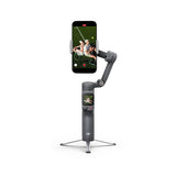 DJI Osmo Mobile 8P smartphone gimbal with FrameTap remote and built-in tripod