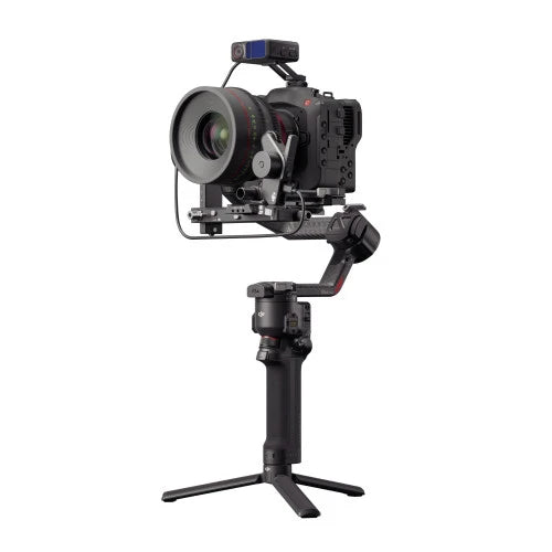 DJI RS 4 Pro professional 3-axis camera gimbal stabilizer for filmmaking and videography.