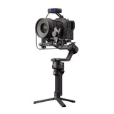 DJI RS 4 Pro professional 3-axis camera gimbal stabilizer for filmmaking and videography.