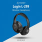 Login L-299 Calen Wireless Headphones – Hybrid ANC, 40mm Drivers & Carry Case