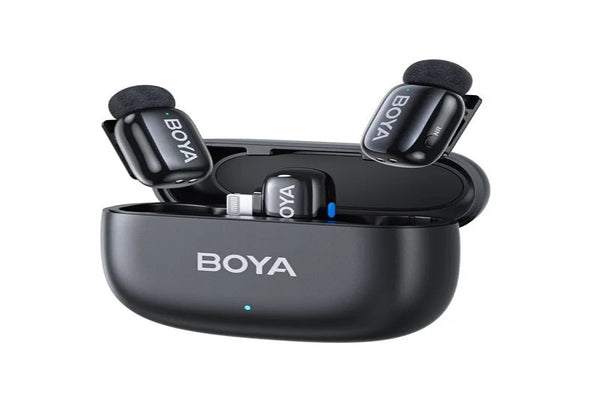 BOYA mini 15 Dual Wireless Microphone - Lightning Edition