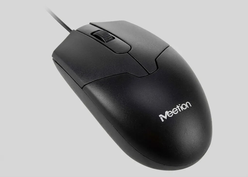 Meetion MT-M360 USB Wired Mouse with Optical Tracking, USB Link & Everyday Control