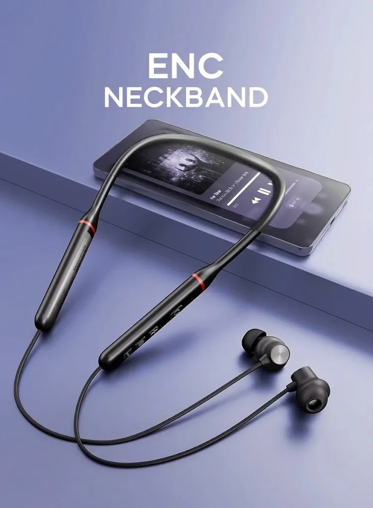 Login L-261 Drave Bluetooth Neckband – Bluetooth 5.4, ENC & Up to 20-Hour Playback