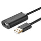 UGREEN Active Cable USB 2.0 Extension Cable 480 Mbps 5M Black (US121-10319) – Price in Pakistan | Dynsol.pk - dynsol