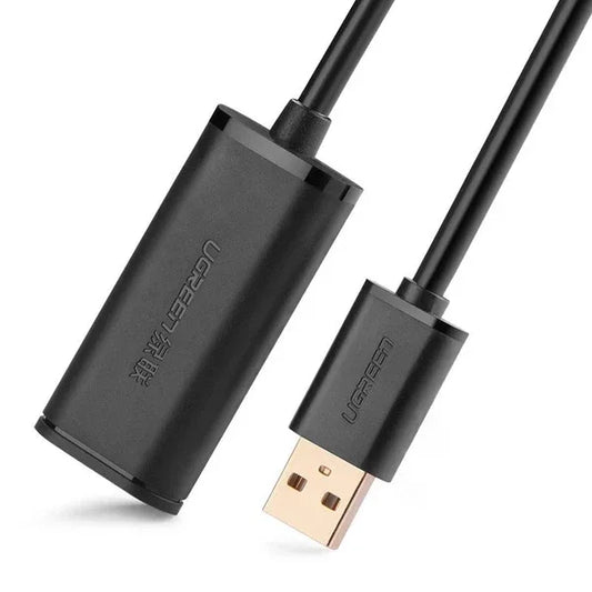 UGREEN Active Cable USB 2.0 Extension Cable 480 Mbps 5M Black (US121-10319) – Price in Pakistan | Dynsol.pk - dynsol