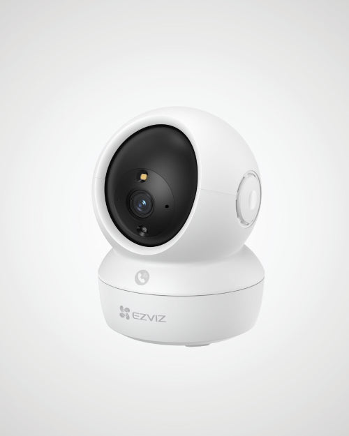 EZVIZ H6c 2K⁺ indoor security camera with flexible pan and tilt viewing