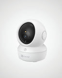 EZVIZ H6c 2K⁺ indoor security camera with flexible pan and tilt viewing