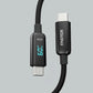 Faster Chroma Cord CS-1C Type-C to Type-C Cable for Charging and Data Transfer