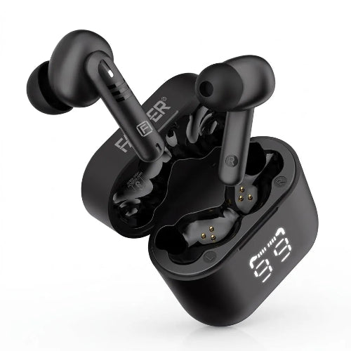Faster E20 Pro Wireless Bluetooth Earbuds with ENC Noise Cancellation for Clear Calls