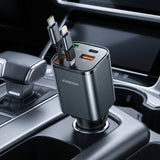 Faster FCC-230 230W Power Torque Car Charger for Convenient In-Car Charging