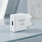 Faster FCC-300 Micro 22.5W Power Torque Car Charger for Convenient In-Car Charging