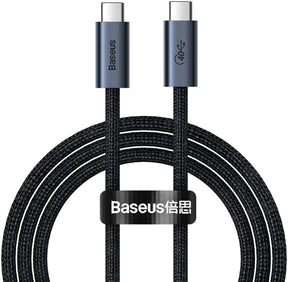 Baseus Superior Series 2 USB4 Full-Function Fast Charging Cable Type-C to Type-C 240W 1M