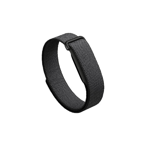 Google Fitbit Air black health tracker with screenless minimalist design