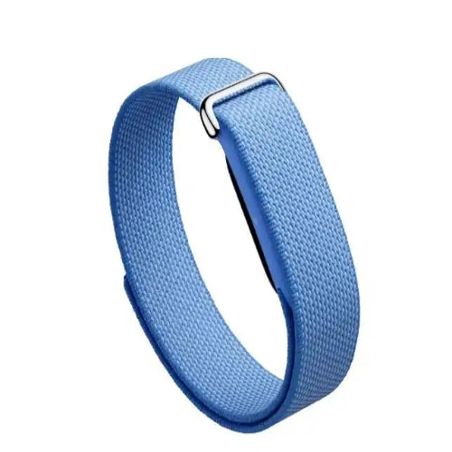 Google Fitbit Air blue wellness tracker with sleep and heart-rate monitoring
