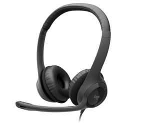 Logitech H390 USB Headset with Noise Cancelling Mic