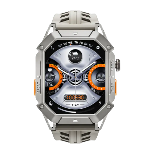 Haylou Iron N1 grey AMOLED smartwatch with 850mAh battery