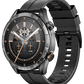 Haylou Solar 5 black AMOLED smartwatch with premium circular design