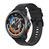 Haylou Solar Ultra Smart Watch in black with 1.6-inch AMOLED display