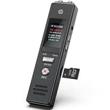 HP XXJI 32GB Digital Voice Recorder with Noise Reduction and High Quality Audio Recording