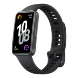 Huawei Band 10 in black with 1.47-inch AMOLED display and slim fitness tracker design