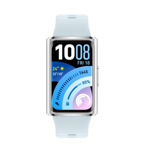 Huawei Band 11 Pro Sky Blue smart band featuring AMOLED screen and GPS tracking